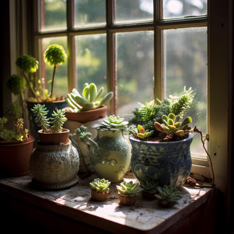 Succulent Displays